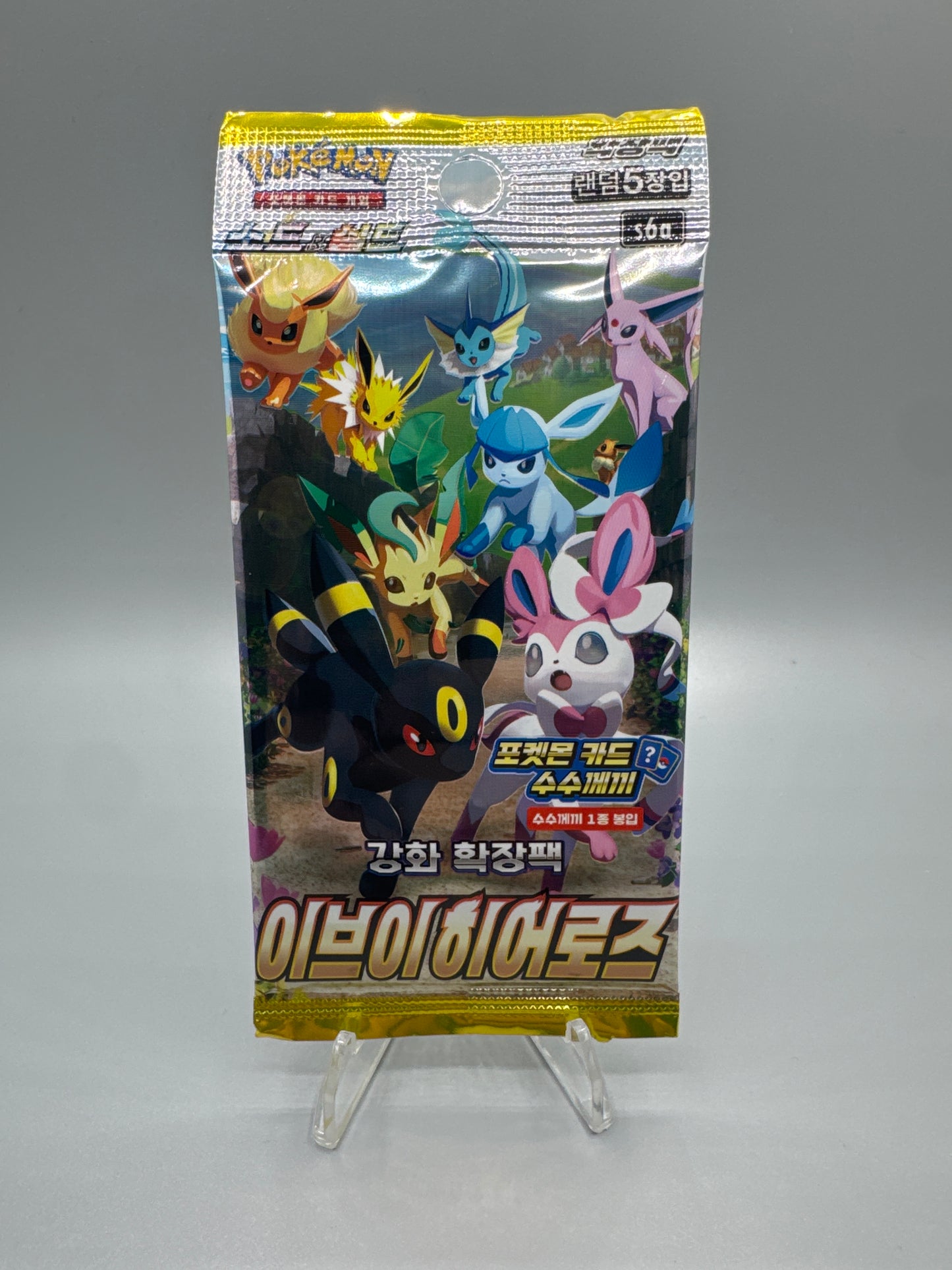 Eevee Heroes s6a (Korean) pack