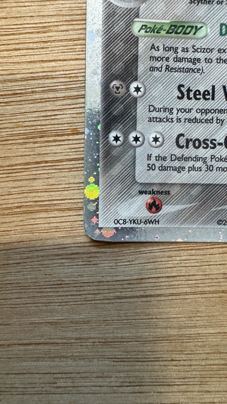 Pokémon TCG Scizor EX-Unseen Forces #108/115 Ultra Rare Holo Card