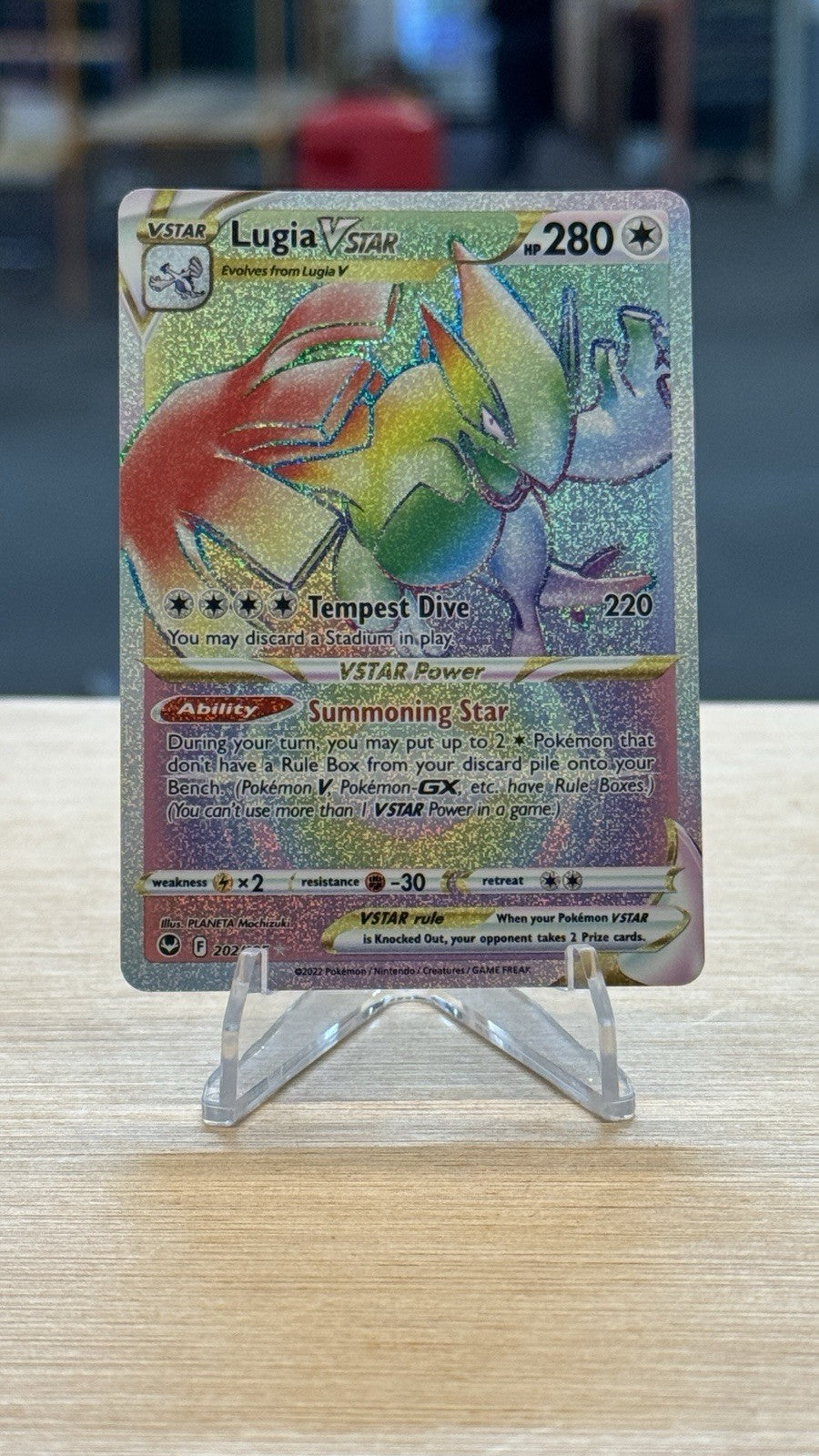 Lugia VSTAR (Secret) 202/195 Swsh12: Sword & Shield - Silver Tempest Holo