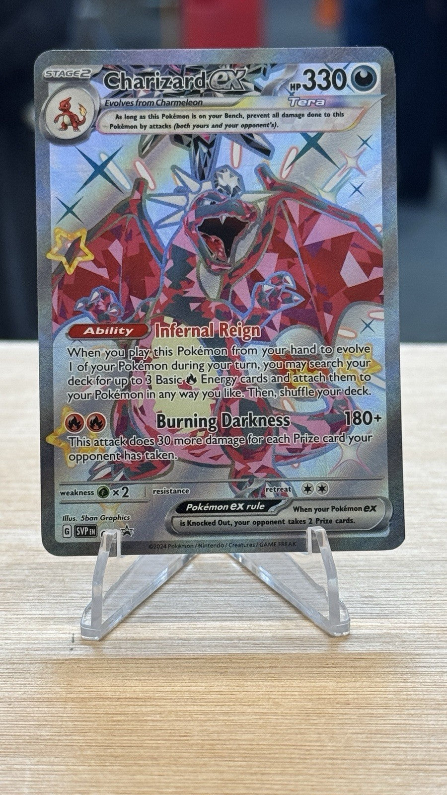Charizard ex - 074 • Black Star Promo Pokemon Scarlet & Violet