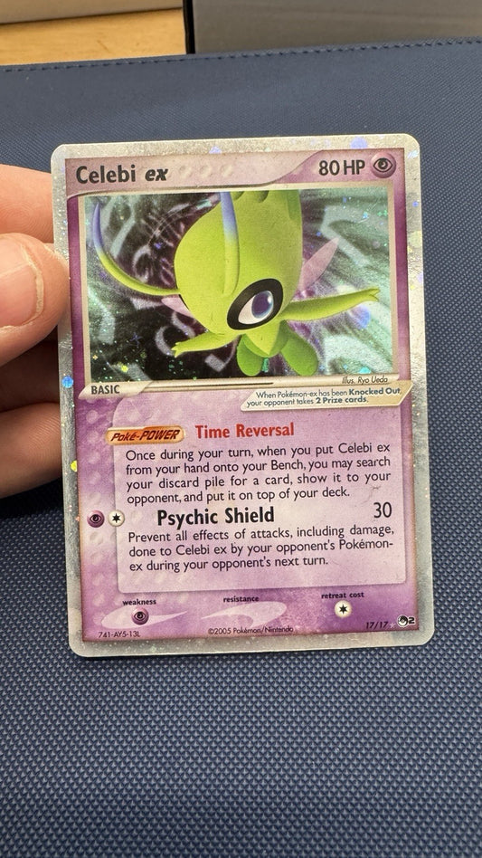 Celebi ex (Holo) 017/017 POP Series 2 Holo