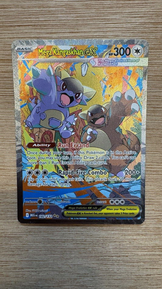 Mega Kangaskhan EX Special Illustration Rare 182/132 MINTTT