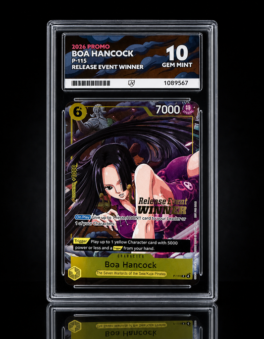 Boa Hancock P-115 Promo – Release Event Winner – ACE 10 Gem Mint