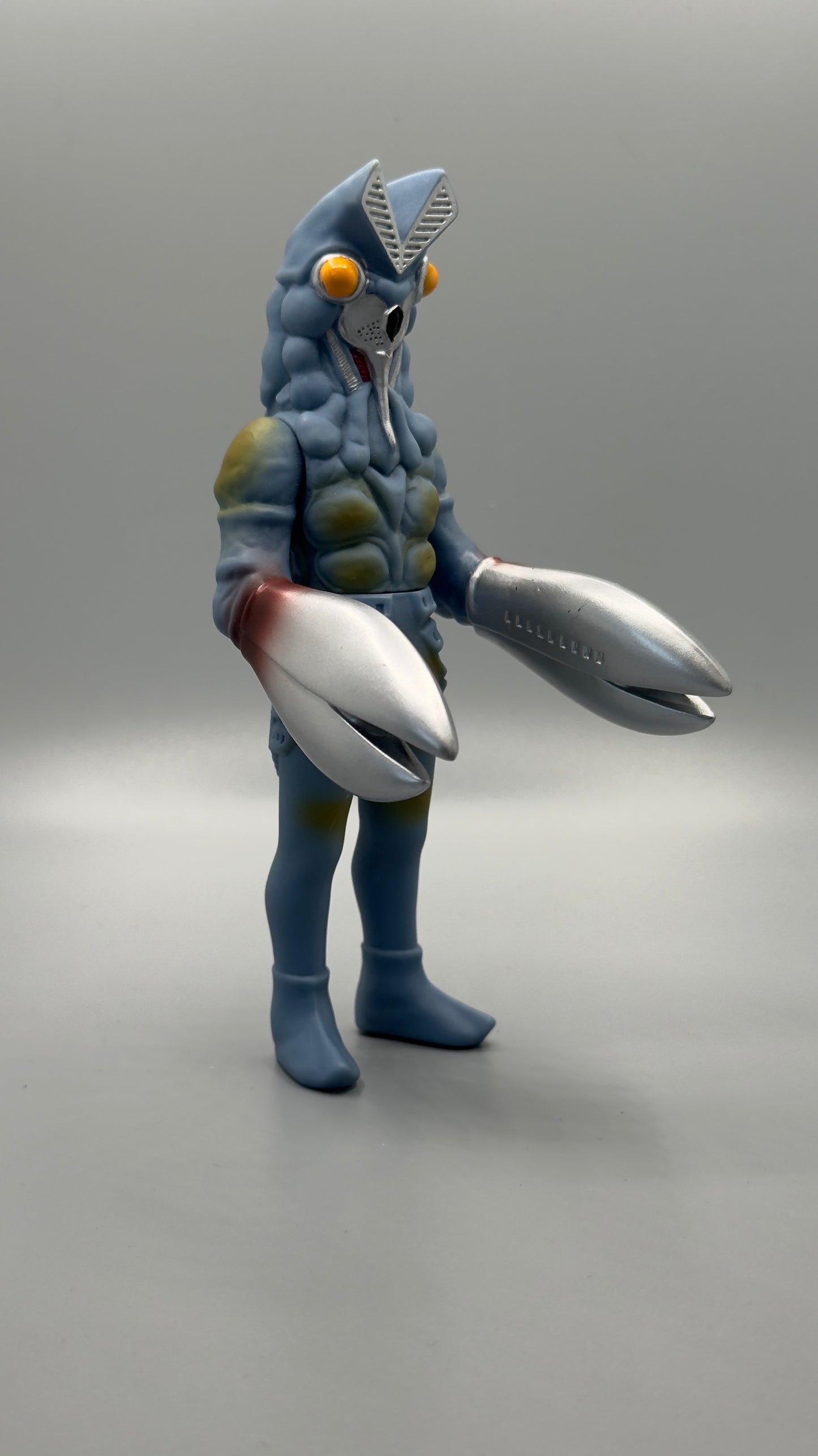 Alien Baltan Kaiju Ultra Monster 500 Series Soft Vinyl 5" Figure Bandai Rare