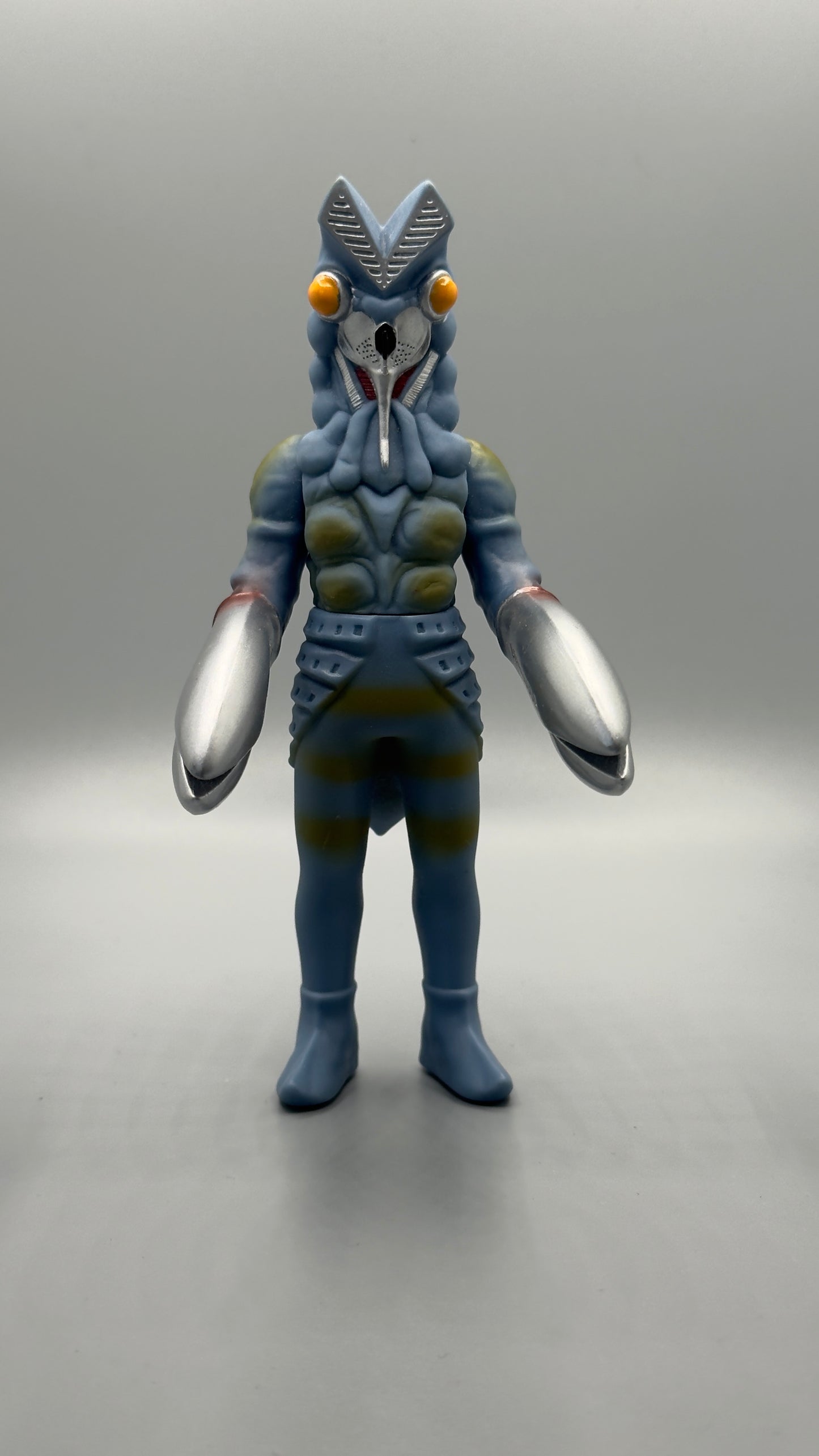 Alien Baltan Kaiju Ultra Monster 500 Series Soft Vinyl 5" Figure Bandai Rare